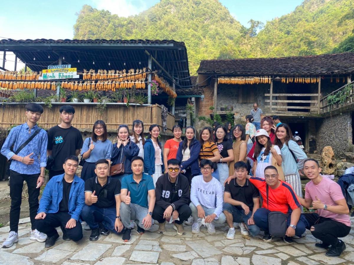 Minh Khang Homestay - Lang Da Co Khuoi Ky كاو بانغ المظهر الخارجي الصورة