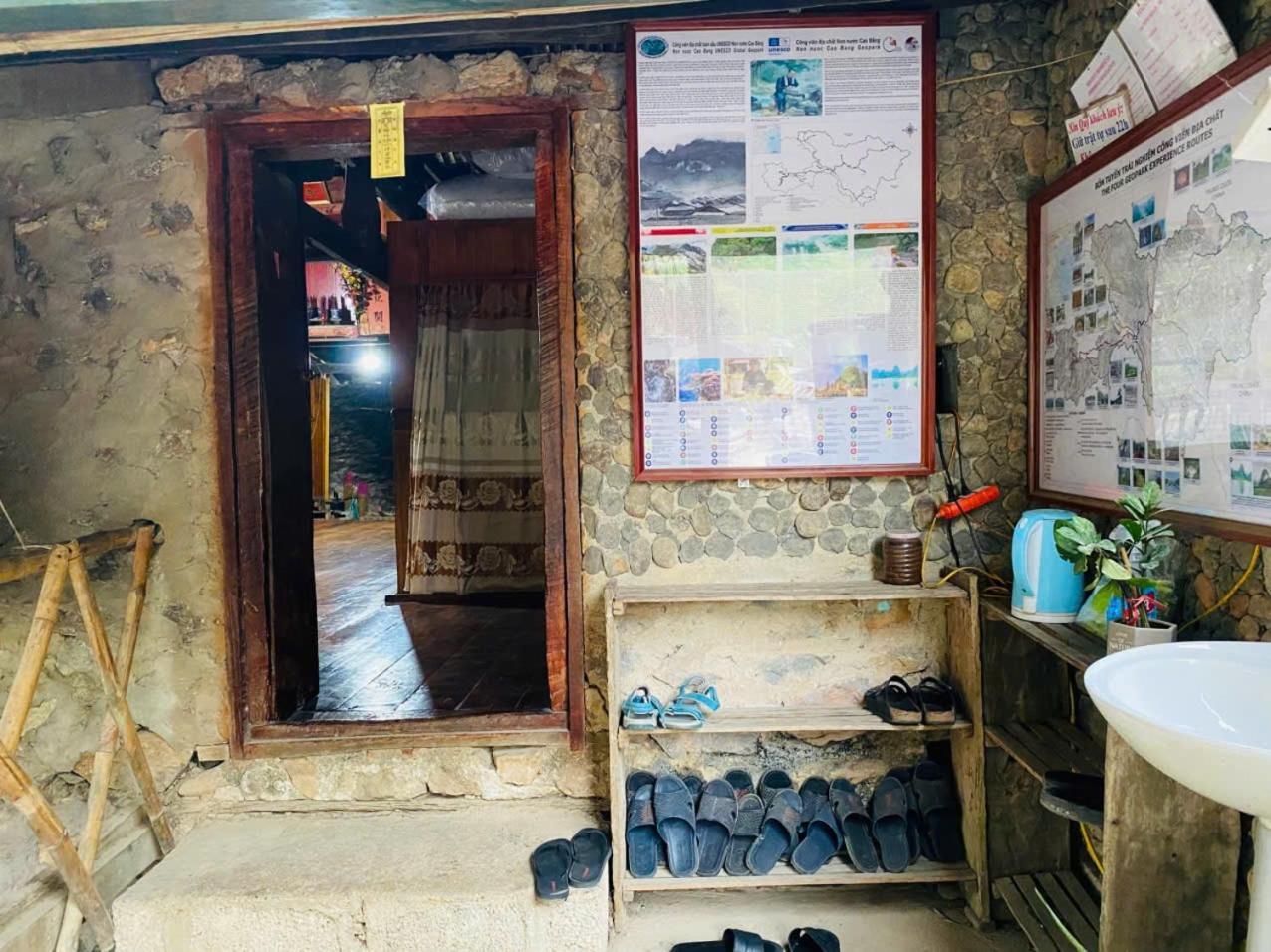 Minh Khang Homestay - Lang Da Co Khuoi Ky كاو بانغ المظهر الخارجي الصورة